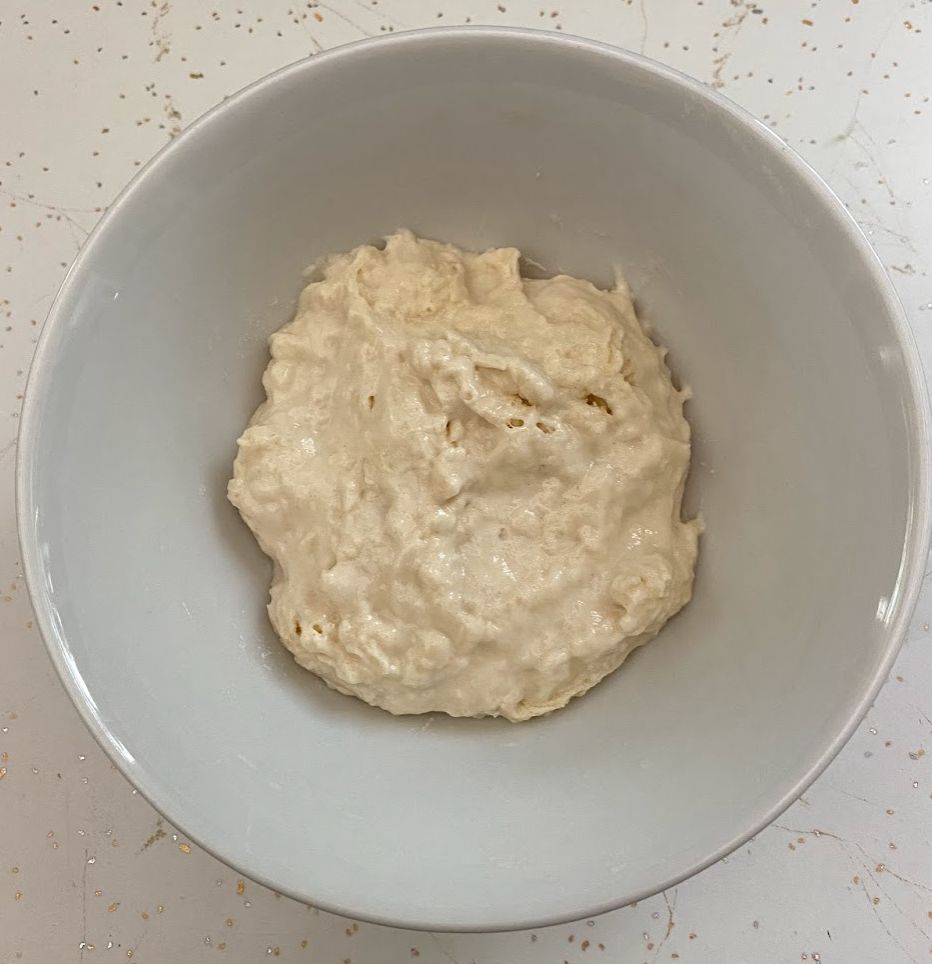 Levain with sourdough starter